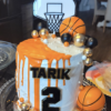 Basketball Hoop Cake Topper- CUSTOM